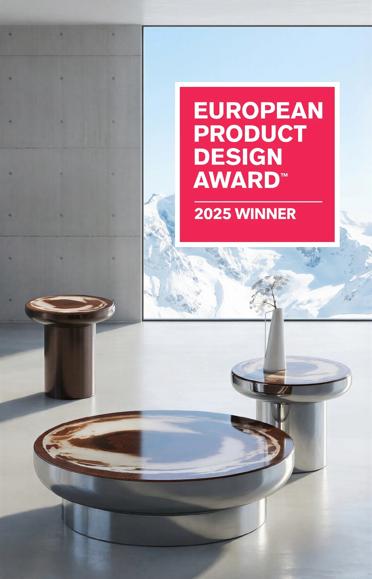Коллекция столиков Gotto и награда Design Award 2025